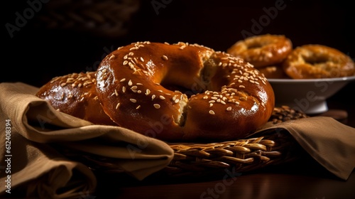 Honey Wheat Bagel: Natural Sweetness