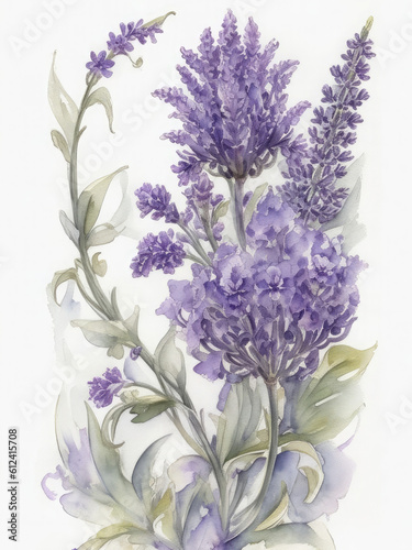 Generative Ai  AI Generated art  beautiful intricate bouquet coloring book art  flower hand illustration  floral hand drawing  coloring book art  lavender  edelweiss  dandelions  flower watercolor