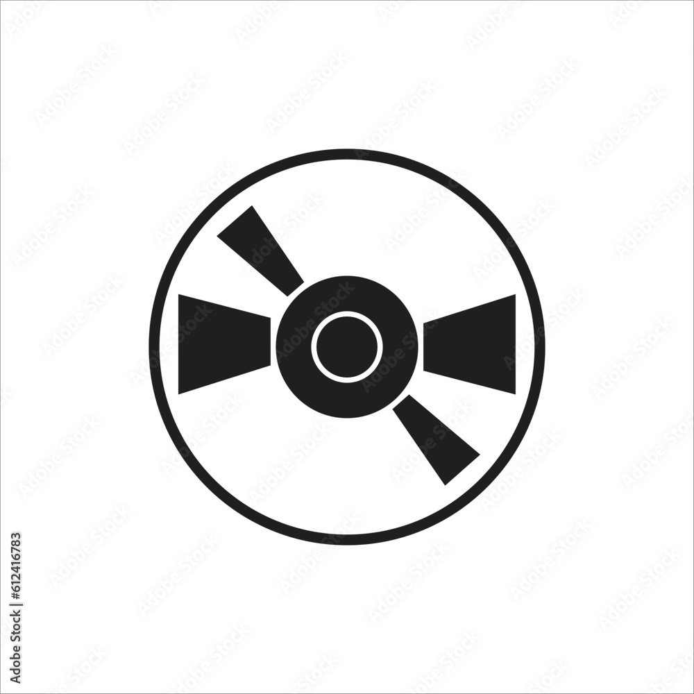 disk vector icon logo template disk vector icon logo template