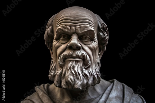 Socrates, Greek philosopher from Athens, founder of Western philosoph. Generative AI