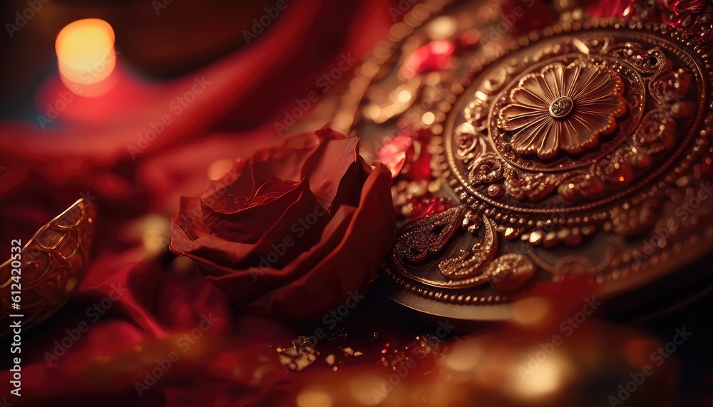 indian wedding invitation background for bride and groom generative ai indian wedding invitation background for bride and groom generative ai
