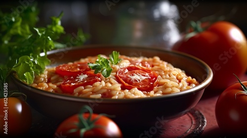 Tantalizing Tomato Risotto: A Tangy Delight