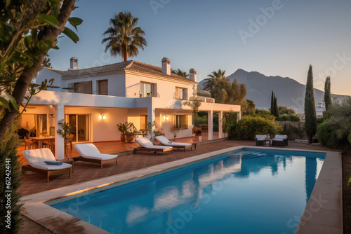Luxurious Modern Villa: Elegance and Style in Residential Design © Kitta