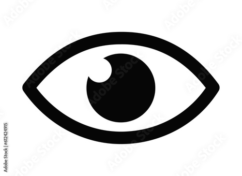 eye icon vector design