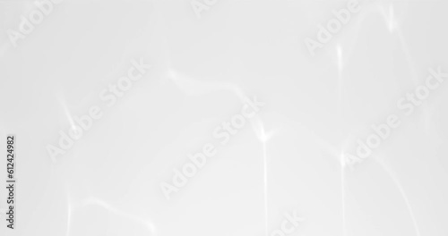 moving light reflections, glittering lights from water surface on white wall