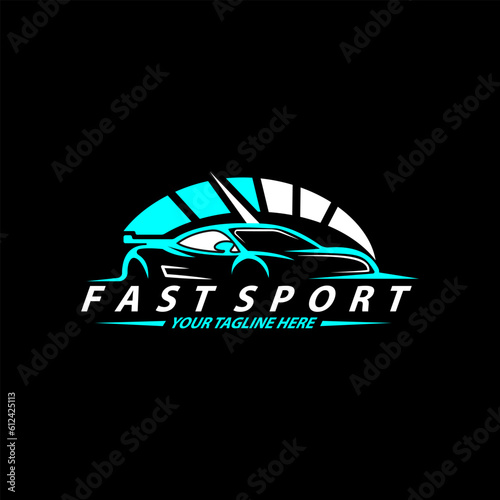 Auto car, logo design inspiration, Design element, poster, card, banner, emblem, t shirt