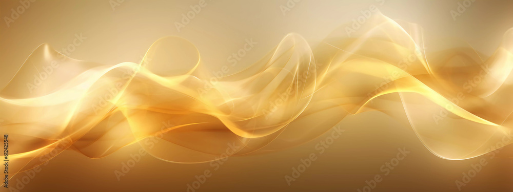 Luxury abstract light background with golden smoke waves Luxury abstract light background with golden smoke waves