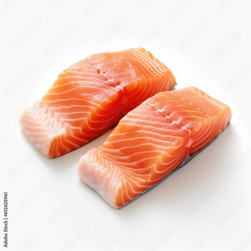 Fresh Raw Salmon: High-Quality Images of Delicious Seafood Fresh Raw Salmon: High-Quality Images of Delicious Seafood