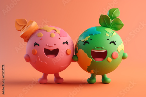 World friendship day  Support  help and youth community concept  Friendly and reciprocal attitudes  support for each other  respect  encouragement  group  smiley company  care enjoyment