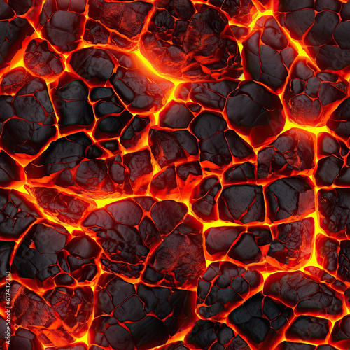 Lava Rock Texture Pattern: Striking and Unique Surface for Creative Projects