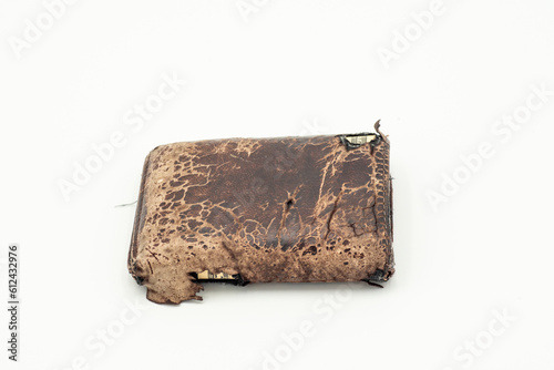 Old men's wallet showing its age
