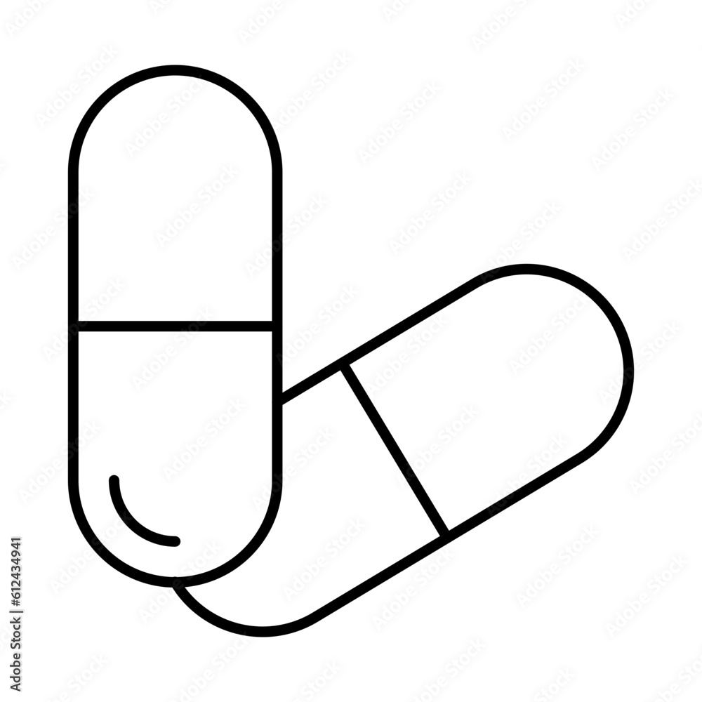 Capsule Icon Design Capsule Icon Design