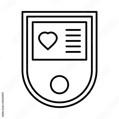 Oximeter Icon Design