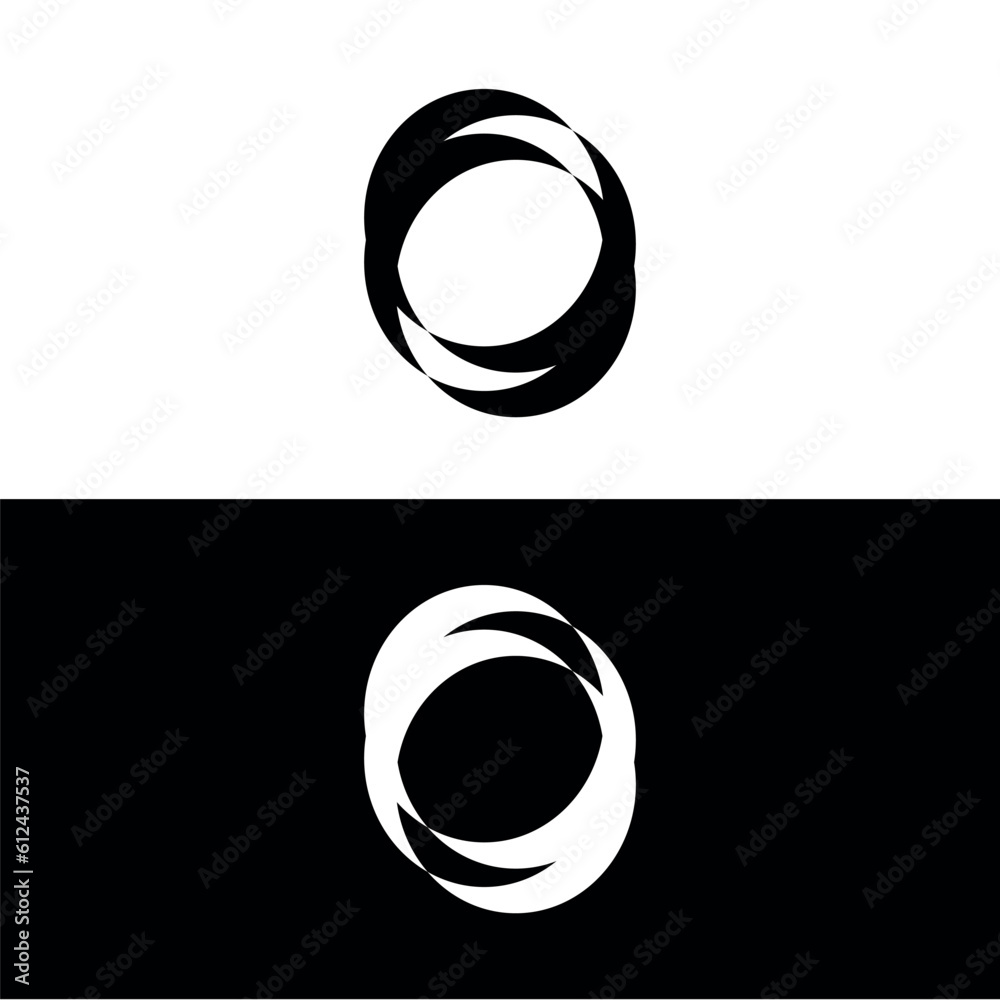 Circle vector logo template illustration Circle vector logo template illustration