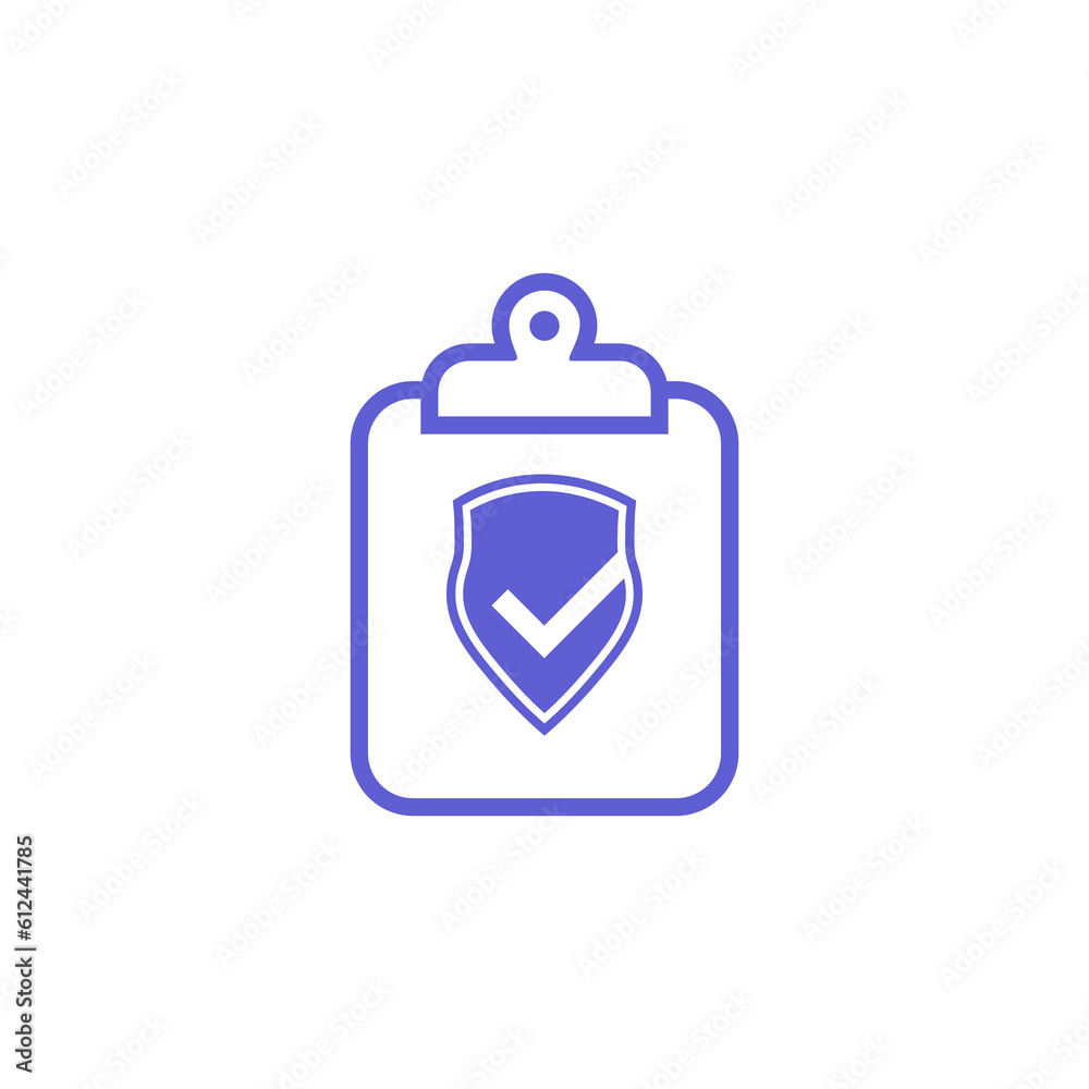 Insurance policy icon isolated on transparent background Insurance policy icon isolated on transparent background
