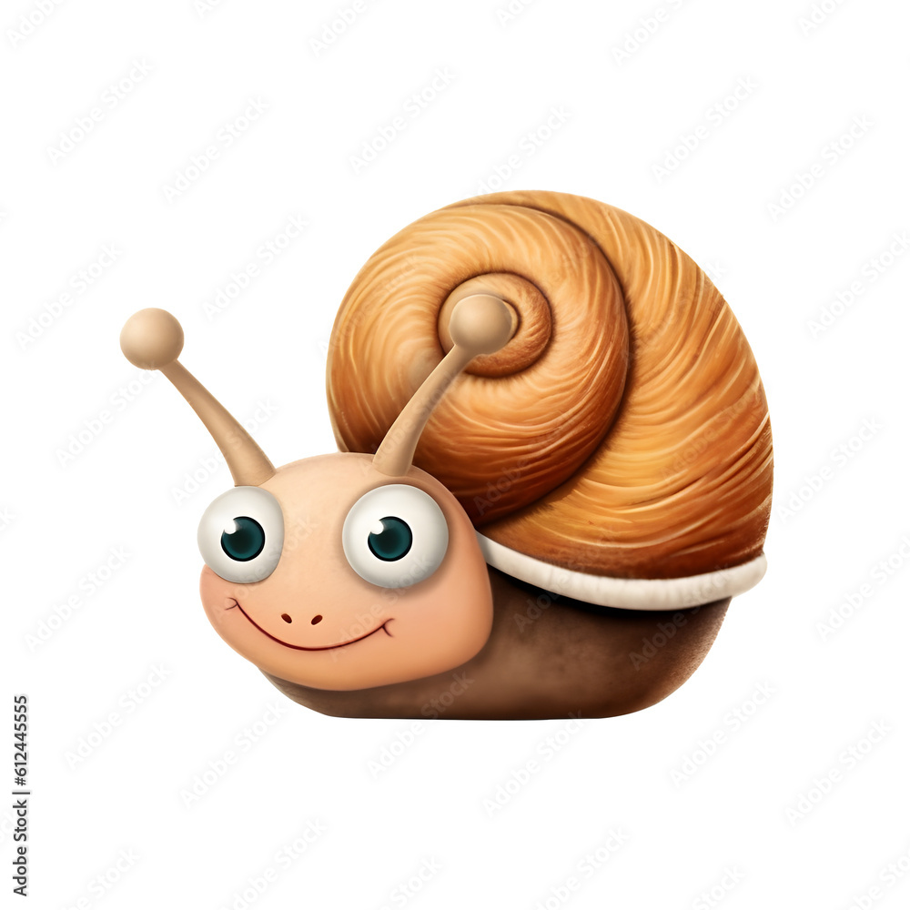 cute snail cartoon big eyes funny animal illustration cute snail cartoon big eyes funny animal illustration