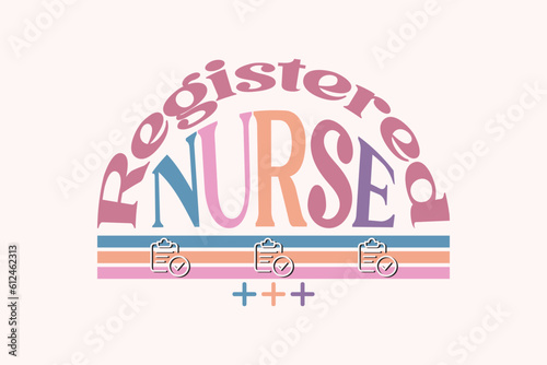 Nurse Retro Svg Design, Retro Nurse Svg Design, nurse T shirt design, Nurse Life Svg,nurse vintage design