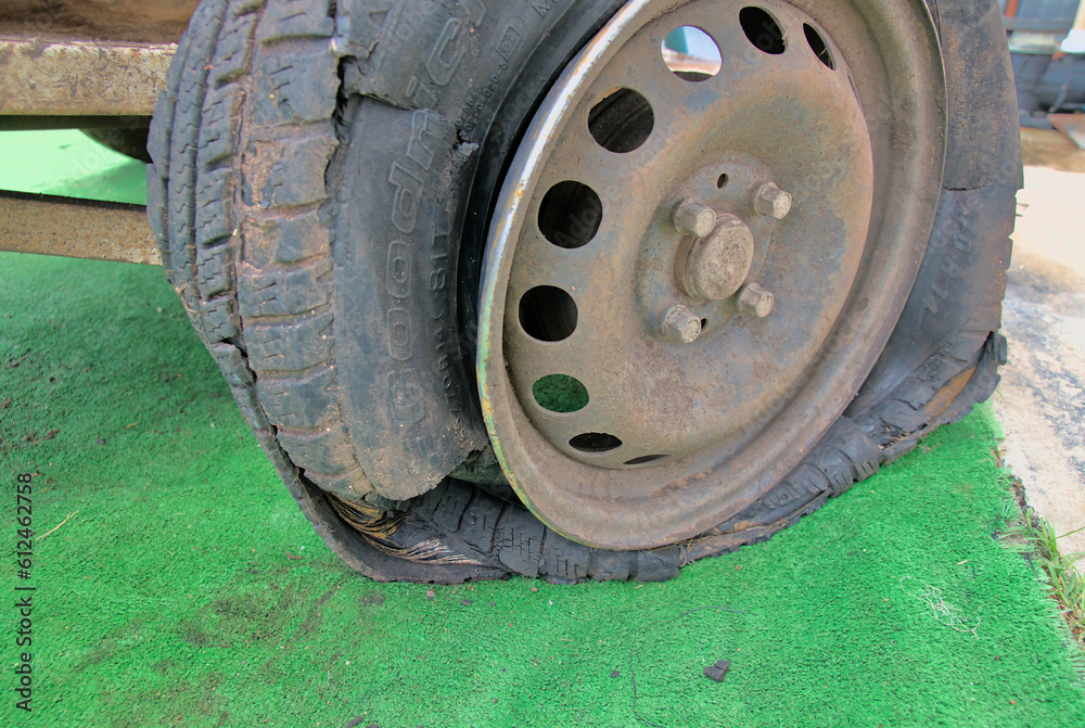 Dismantling a wheel on the road: the consequences of negligent driving	