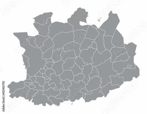 Antwerp administrative map