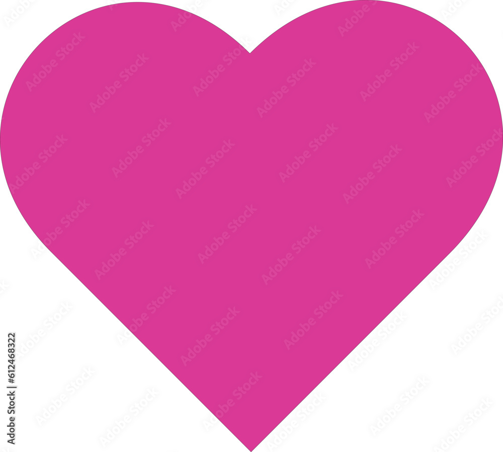 pink valentine heart