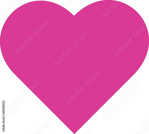 pink valentine heart