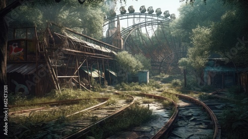 Lost Place/ abandoned premises - theme park