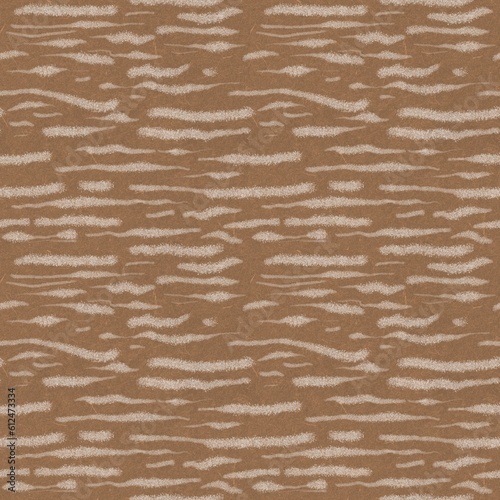 Scribble stroke wave simple brown pattern sketch