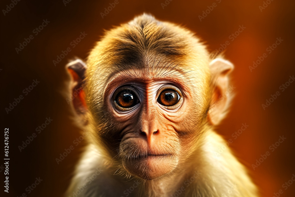 close up of a macaque close up of a macaque
