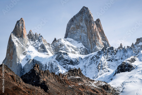 The top of Fitz Roy (Cerro Chaltén), Patagonia, Argentina