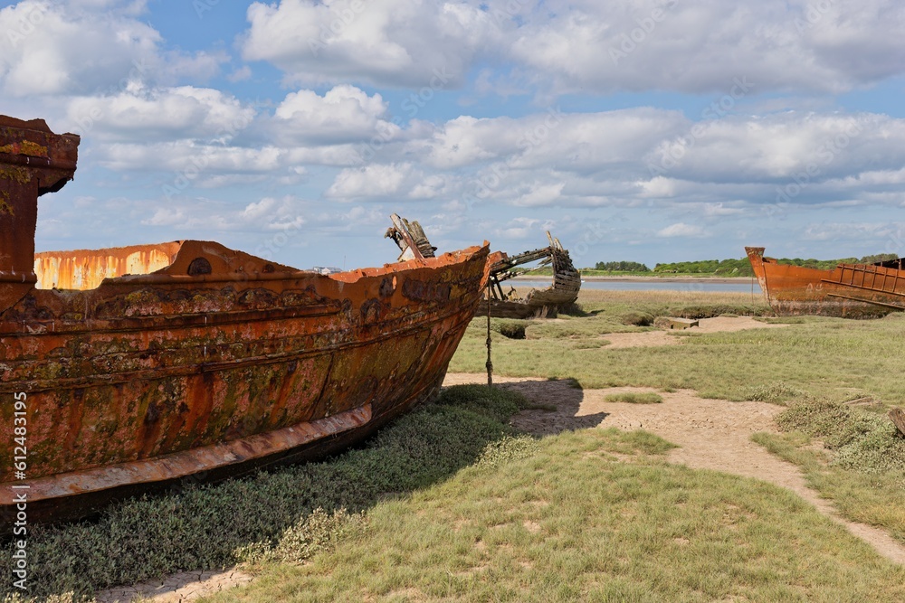 old fishing Shipwreck