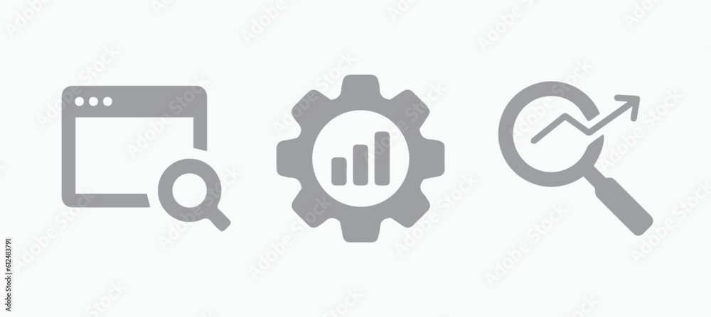 SEO icons collection. Web development, software engineer, programmer, design. optimization, search, business. Computer, query. Symbol, vector illustration SEO icons collection. Web development, software engineer, programmer, design. optimization, search, business. Computer, query. Symbol, vector illustration