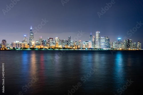 Skyline of Chicago  United States