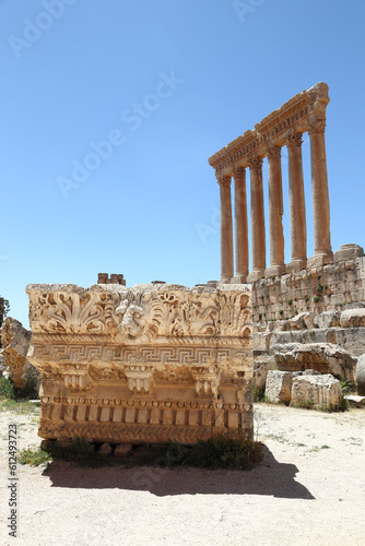 Baalbek Roman ruins, Lebanon photo