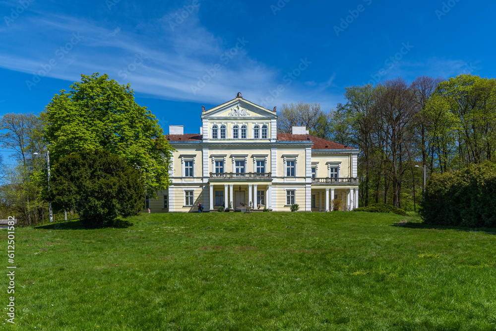 Historic Palace in Zloty Potok, Poland. Historic Palace in Zloty Potok, Poland.