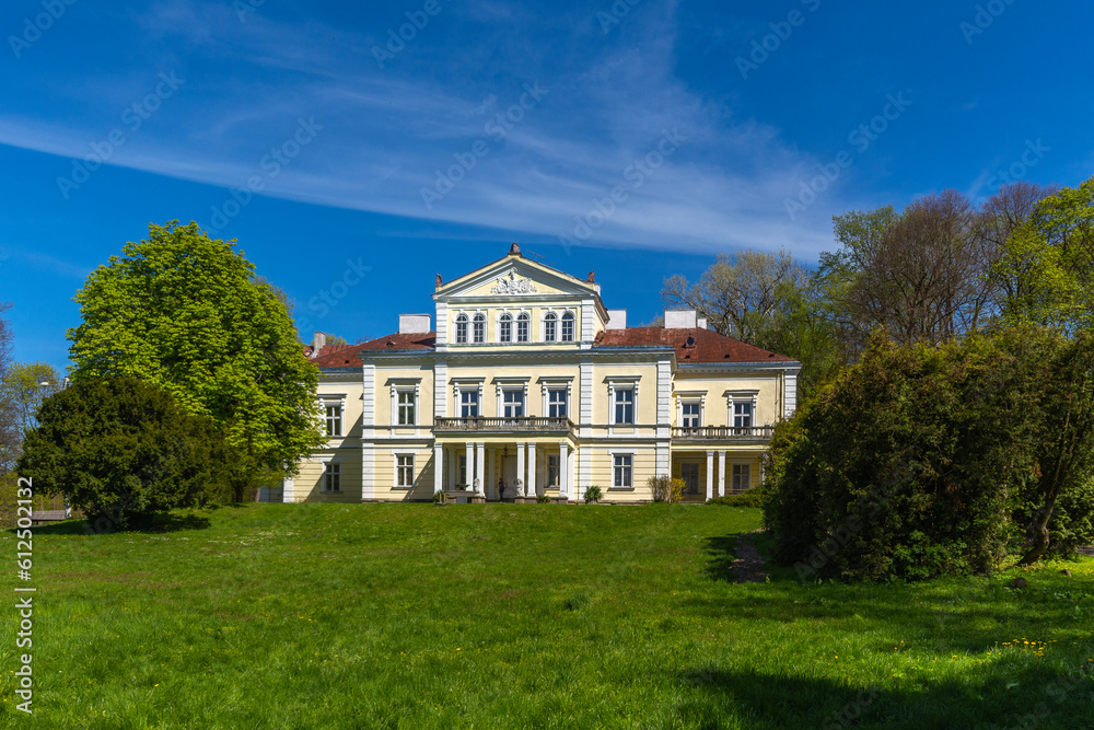 Historic Palace in Zloty Potok, Poland. Historic Palace in Zloty Potok, Poland.