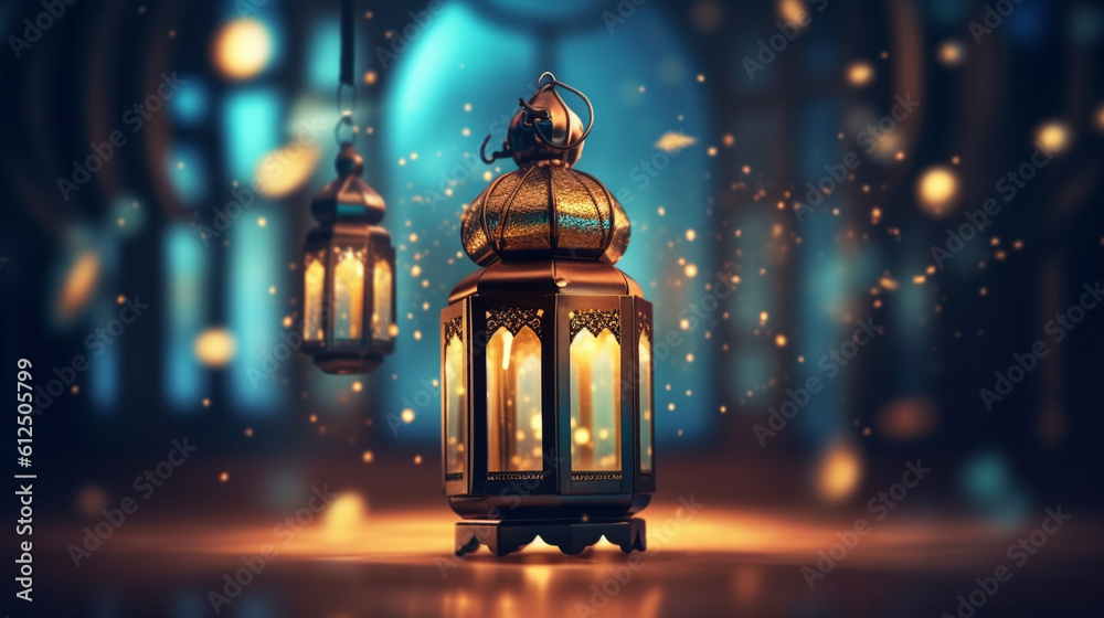 Photo Islamic Mosque in the evening with sunlight background Photo Islamic Mosque in the evening with sunlight background