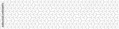  Hexagonal Maze pattern abstract illustration photo