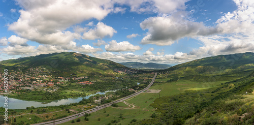 landscape with mountains in Georgia  © Shukhrat Umarov