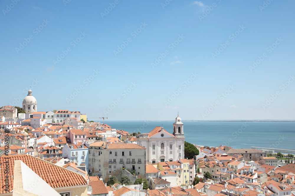 Cityscape view of Lisbon, Portugal Cityscape view of Lisbon, Portugal