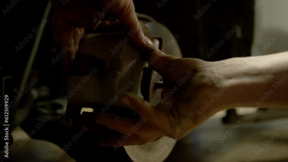 Check and maintenance to repair the car in workshop Check and maintenance to repair the car in workshop