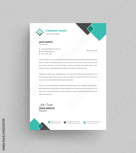 Mortgage house for sale Company Business Style Letterhead Design Vector Template For Your Project. Gardening Simple And Clean Print Ready.