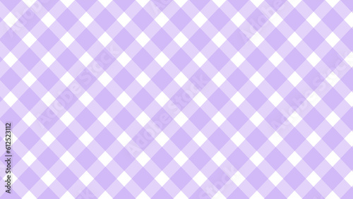 Diagonal violet plaid on the white background