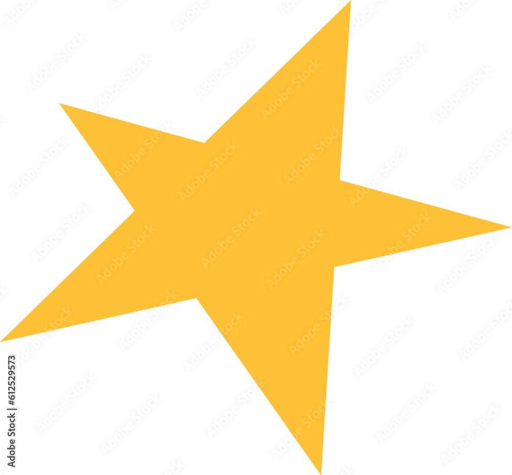 Obraz premium Star Retro Icon