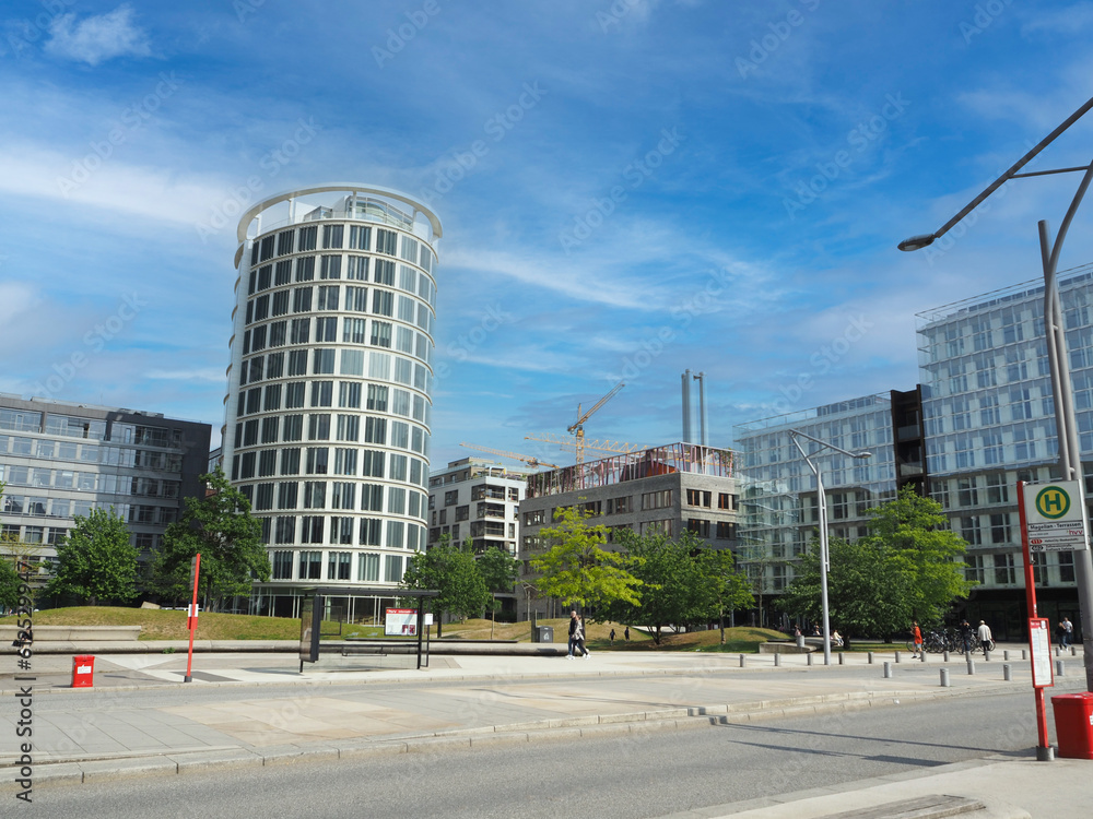 Fototapeta premium City view of Hamburg