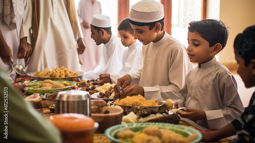 Eid al-Adha dinner celebration