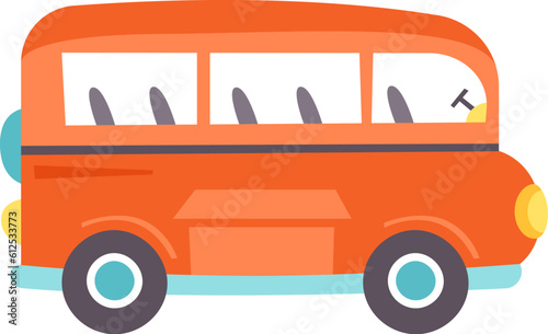 Cartoon Passenger Bus