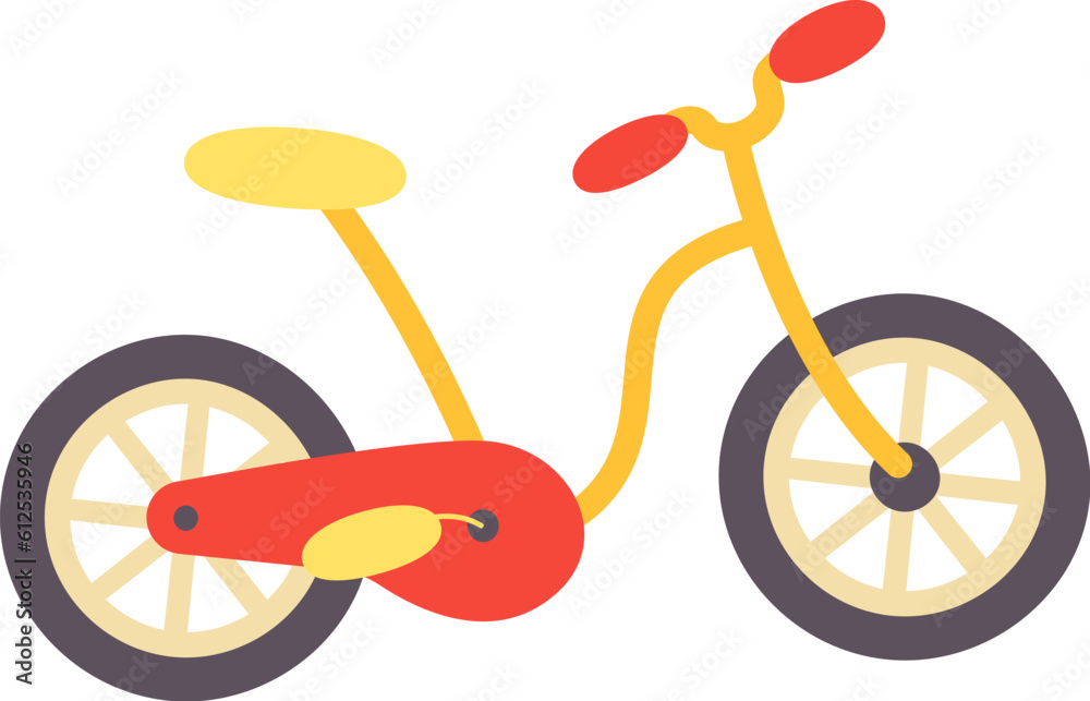 Cartoon Bicycle Vehicle