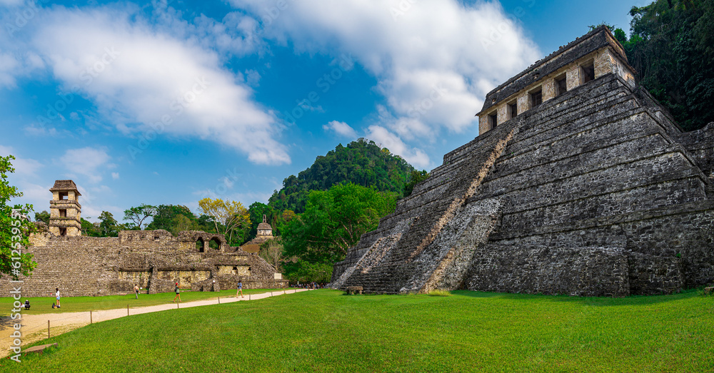 Maya Ruins in Palenque Maya Ruins in Palenque