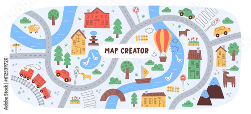 Childish Map Creator