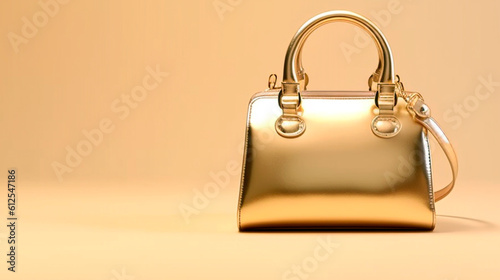 golden bag with key